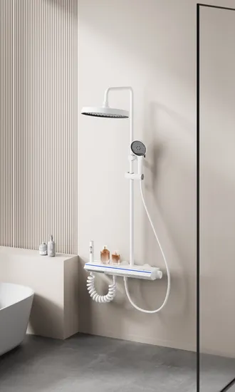 Premium Luxury Rain Shower System with 4 Relaxing Functions