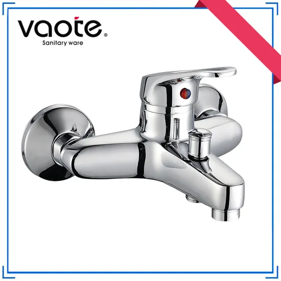 Popular Design Brass Chrome Single Lever Bath Faucet (VT10401)
