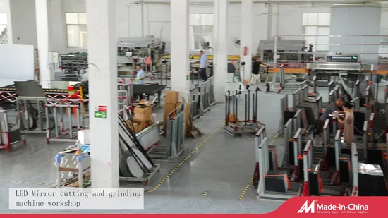 2025 Factory New OEM Unframed Bathroom Furniture LED Light Hotel Decorative Glass Round Smart Wall Double Coated Float Glass Sheet Mirror Display