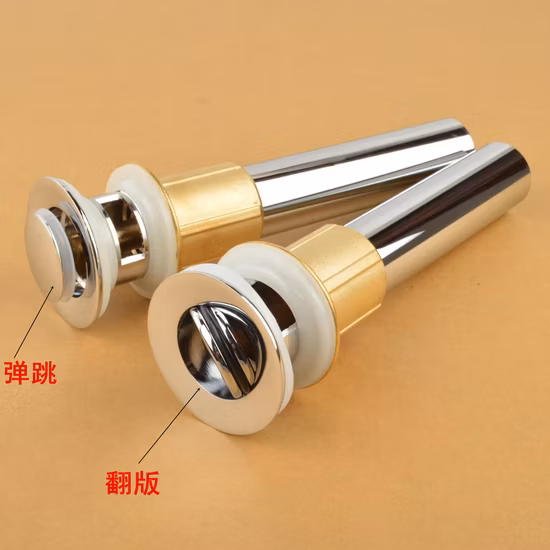 Stainless Steel Strainer Turnover Basin Waste Bathroom Basin Drainer 