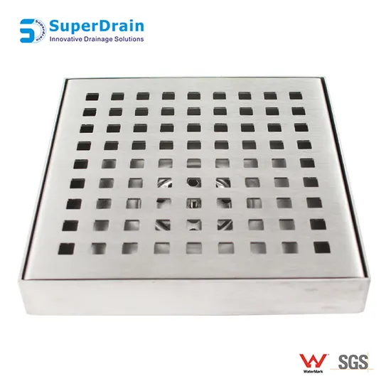 Watermark Punched Hole Upstairs Laundry Room Shower Drainer 