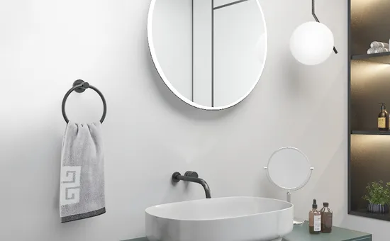 Modern Zinc Alloy Wall Mounted Towel Bar Set Bathroom Accessories Set 