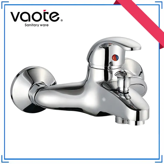 Popular Design Brass Chrome Single Lever Bath Faucet (VT12501) 