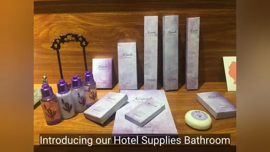 Biodegradable Eco Friendly Hotel Dry Amenities Hotel Bathroom Amenities Accessories Set 