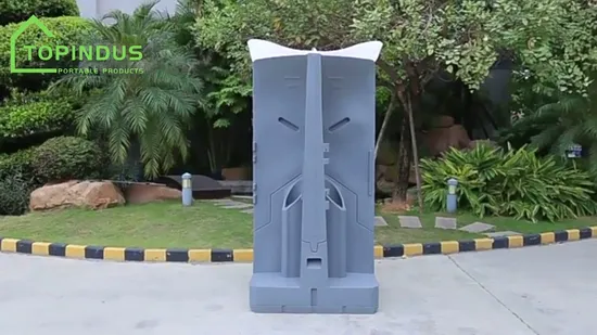 Quick Installation Customizable Durable Lightweight European Style 4 Side Used Stand Public Mobile Tiny Portable Outdoor Urinals for Camping Toilets 