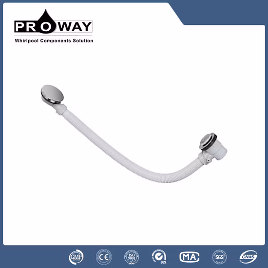 Bathroom Fittings Whirlpool Bathtub Pop up Drainer for Tub 