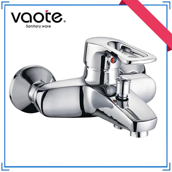 Classic Brass Body Bathroom Mixer Faucet with Chromed Plated (VT 11801) 