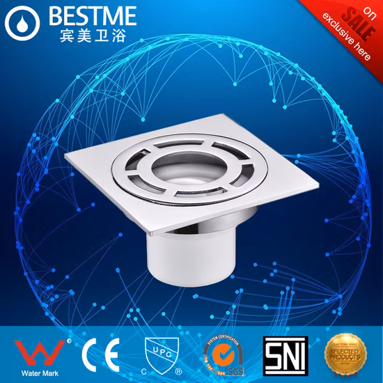 Bathroom Fitting SS304 Stainless Steel Washing Machine Floor Drainer BF