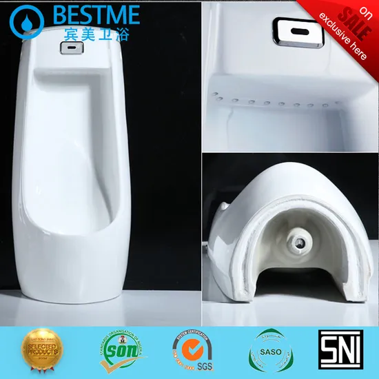 High Quality Sensor System Ceramic White Wc Man Urinal (Bc