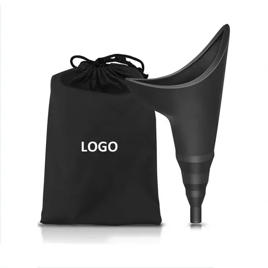 Silicone PEE Funnel Standing Urination Device Camping Portable Corner Women Outdoor Female Urinal for Women 
