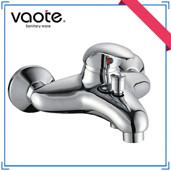 Sanitary Faucet Brass Body with Chrome Zinc Handle for Luxury Bathroom (VT 12801) 
